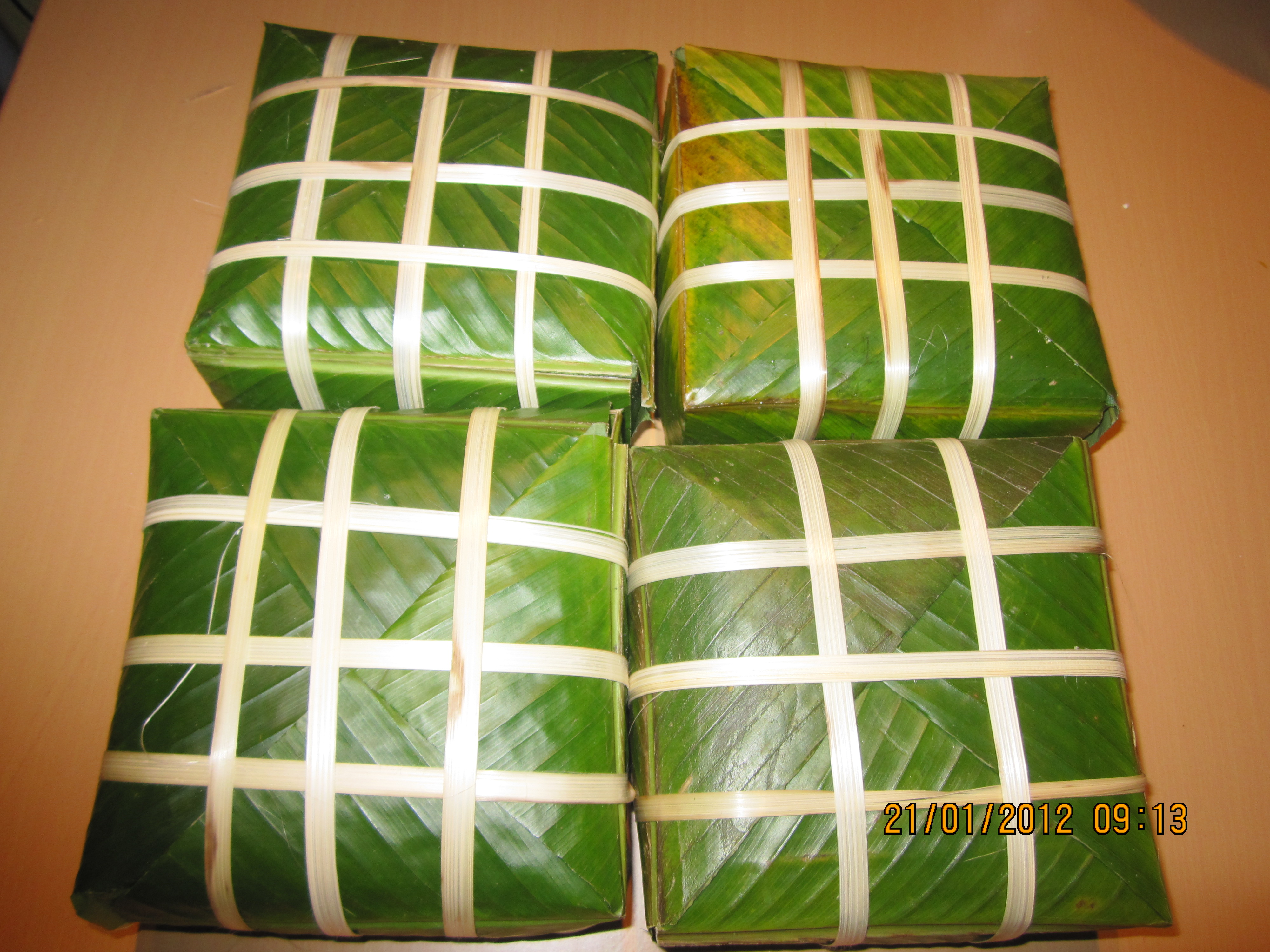Bánh chưng ngày Tết